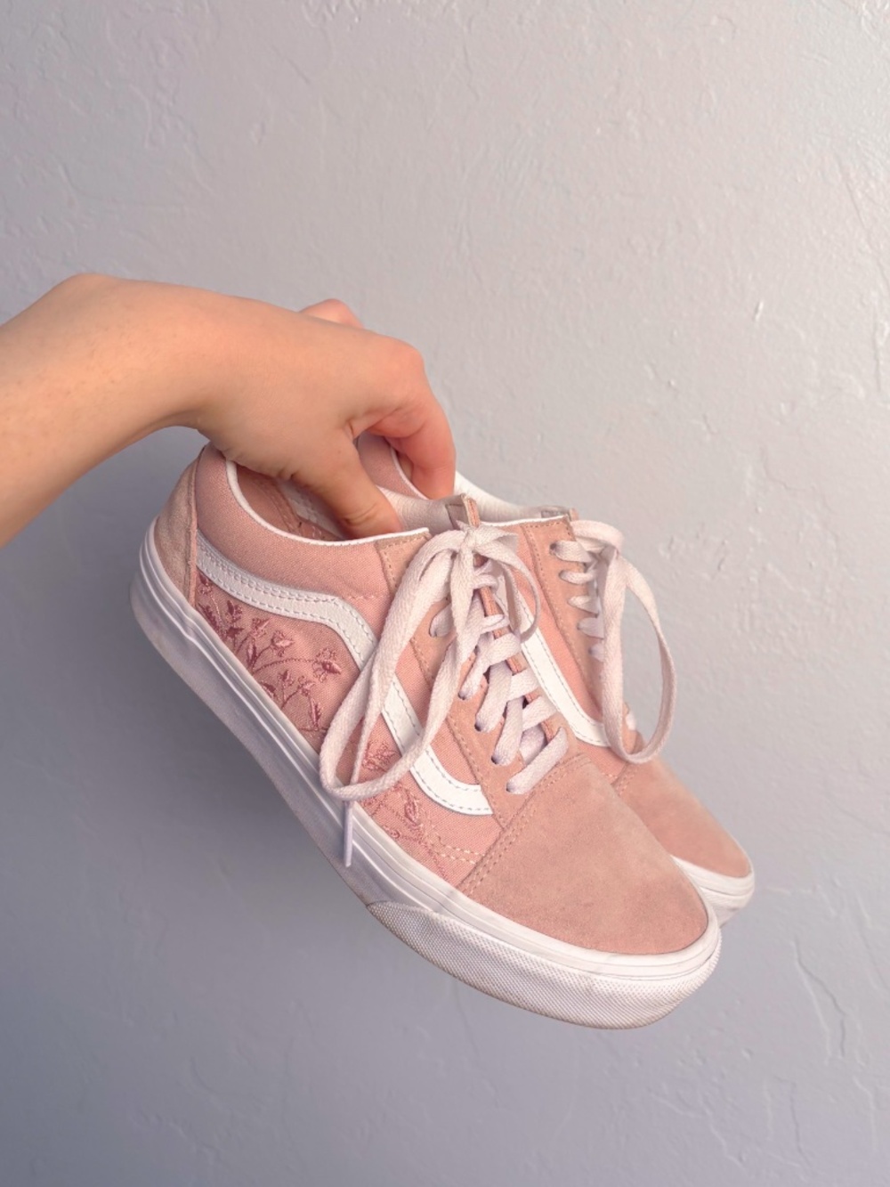 Pink Low Top Vans